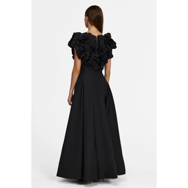 Acler Jackhill Top in Black, view 3