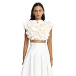 Acler Jackhill Top in Ivory