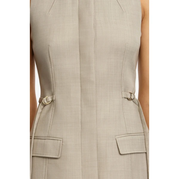 Acler Jared Mini Dress in Marle, view 5