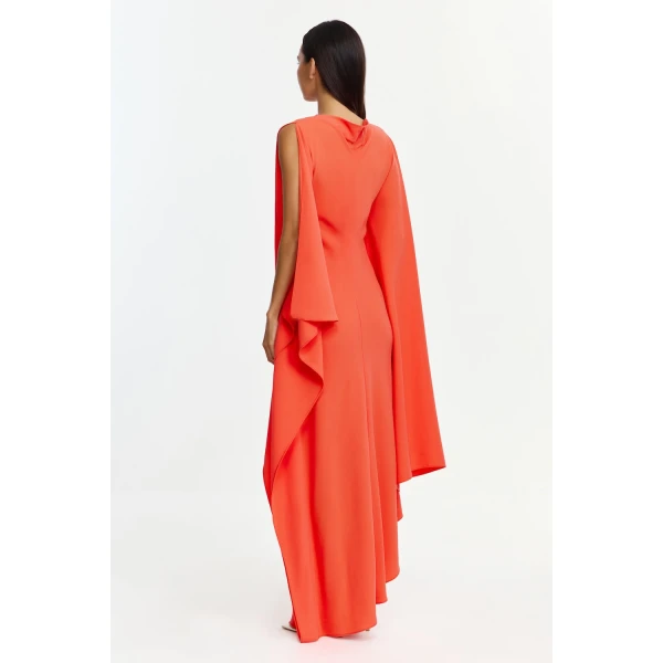 Acler Jarvis Maxi Dress in Chilli, view 3