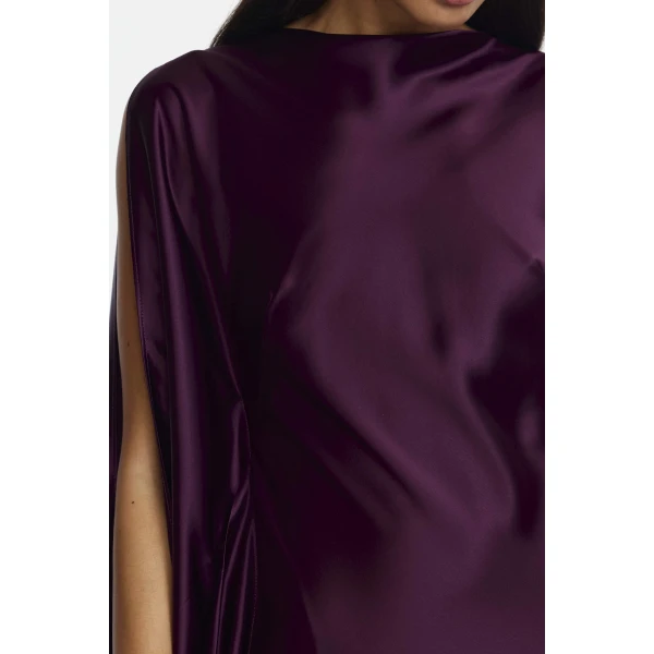 Acler Jarvis Maxi Dress in Fig, view 4