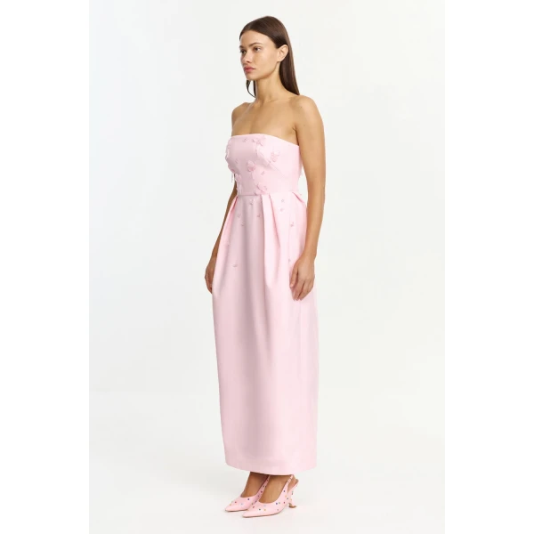 Acler Kendi Maxi Dress in Fairy Floss, view 2