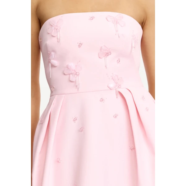Acler Kendi Maxi Dress in Fairy Floss, view 4