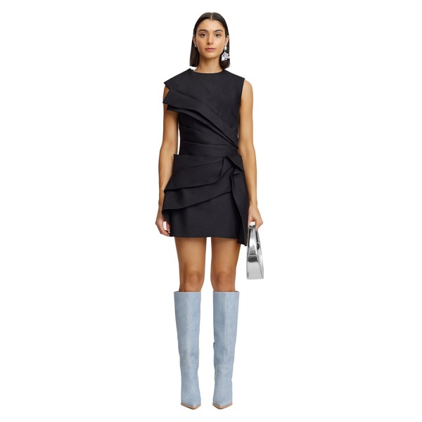 Acler Kenley Mini Dress in Black