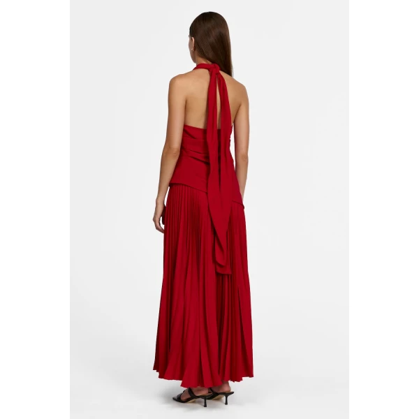Acler Kerrison Maxi Dress in Garnet, view 3