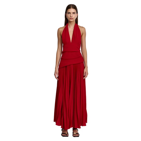 Acler Kerrison Maxi Dress in Garnet
