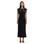 Acler Koda Midi Dress in Black