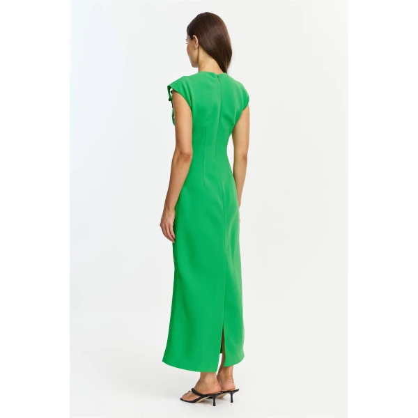 Acler Koda Midi Dress in Clover, view 3