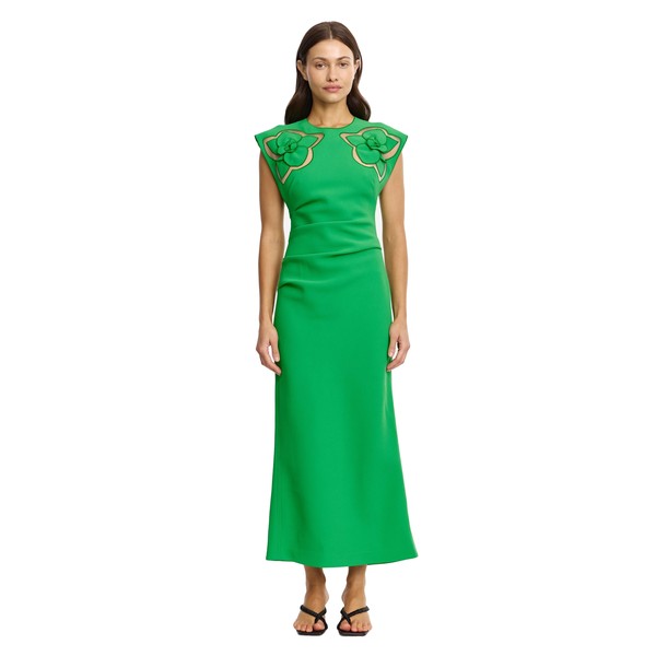 Acler Koda Midi Dress in Clover