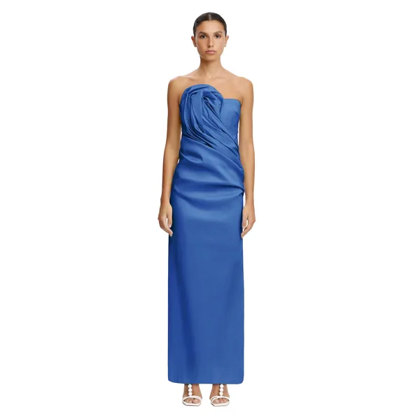 Acler Lade Maxi Dress in Indigo