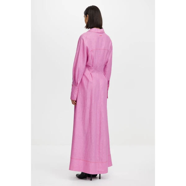 Acler Landore Maxi Dress in Ultra Violet, view 3