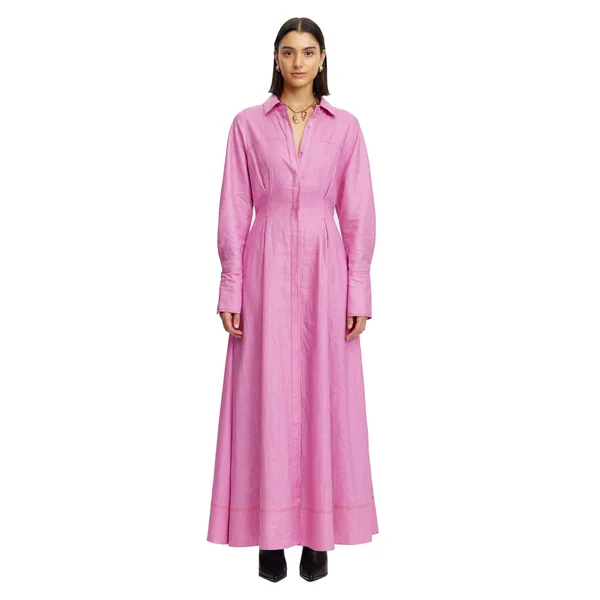 Acler Landore Maxi Dress in Ultra Violet