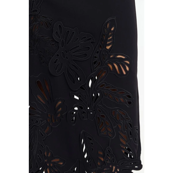 Acler Lessonhall Maxi Dress in Black, view 4