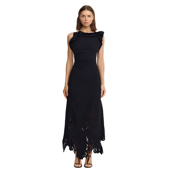 Acler Lessonhall Maxi Dress in Black