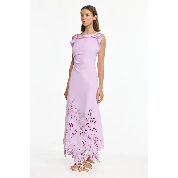 Acler Lessonhall Maxi Dress in Wisteria, view 2
