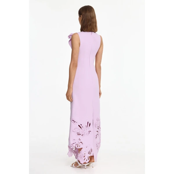 Acler Lessonhall Maxi Dress in Wisteria, view 3