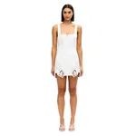 Acler Leven Mini Dress in Ivory