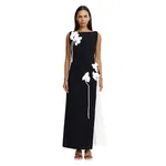 Acler Limisi Maxi Dress in Black & Ivory