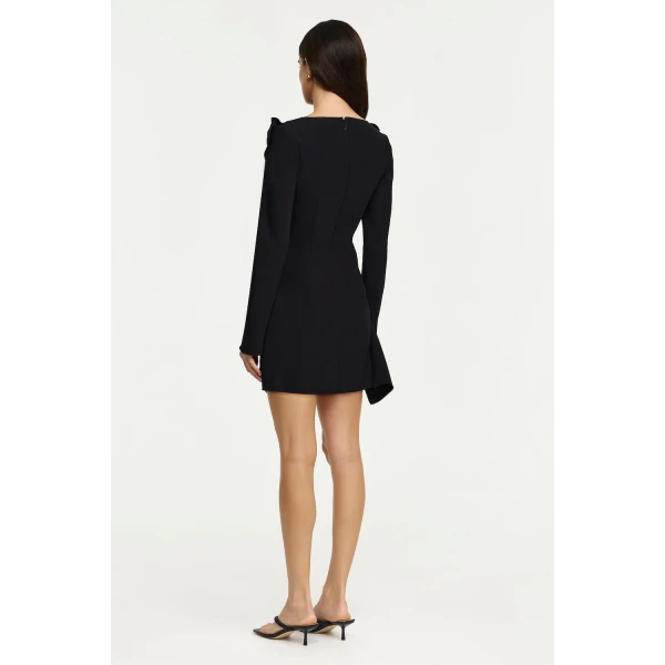 Acler Limosa Mini Dress in Black, view 3