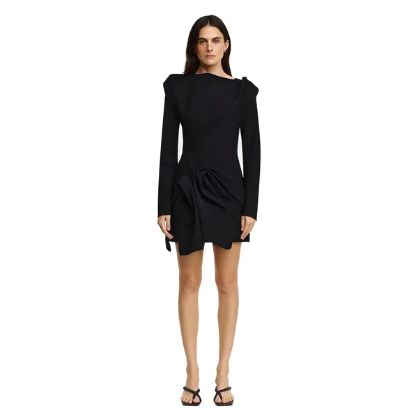 Acler Limosa Mini Dress in Black