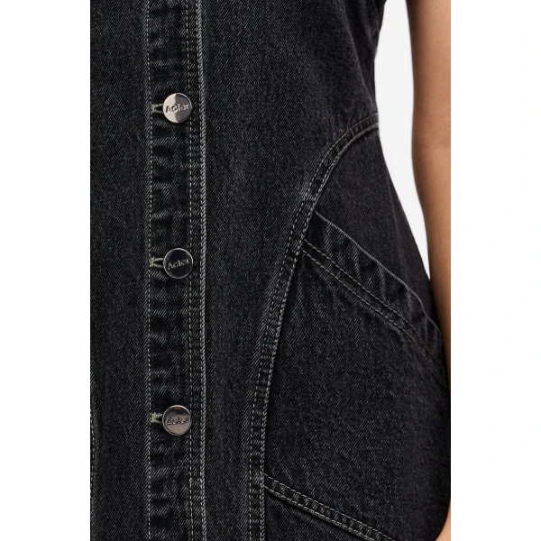Acler London Mini Dress in Black, view 4
