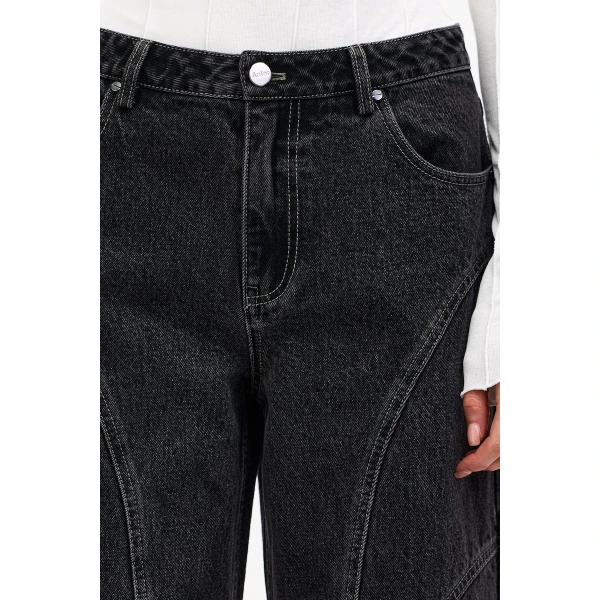 Acler Lowerlee Jean in Black, view 4