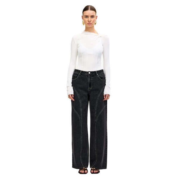 Acler Lowerlee Jean in Black