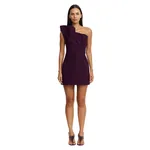 Acler Lugano Mini Dress in Fig