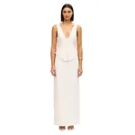 Acler Malton Maxi Skirt in Sandstone
