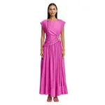Acler Mannersly Maxi Dress in Pink Topaz