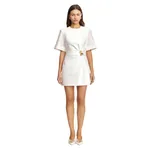 Acler Mannersly Mini Dress in Ivory