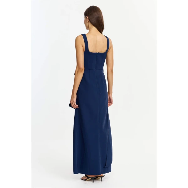 Acler Mannetto Maxi Dress in Sapphire, view 3