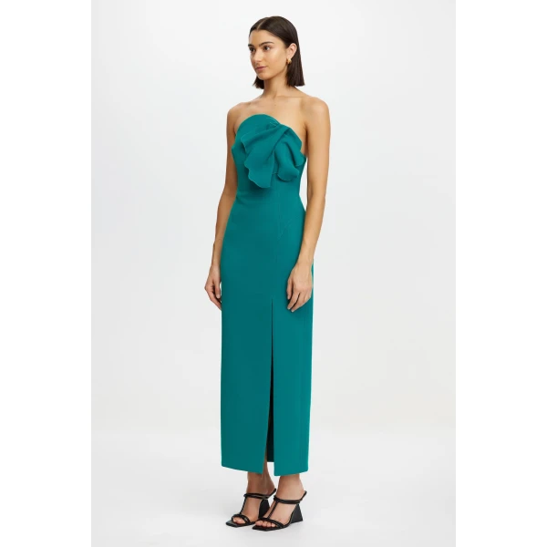 Acler Manton Midi Dress in Dark Pacific, view 2