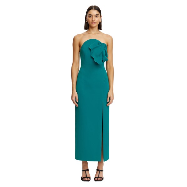 Acler Manton Midi Dress in Dark Pacific