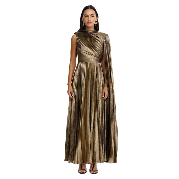 Acler Mapstone Maxi Dress in Golden