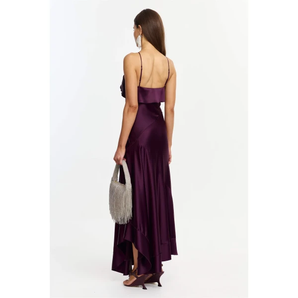 Acler Marara Maxi Dress in Fig, view 3