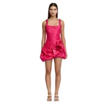Acler Maxey Mini Dress in Magenta
