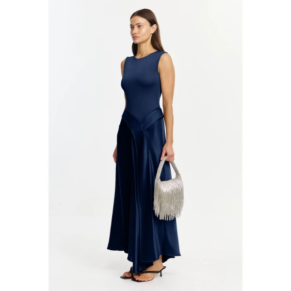 Acler Medici Maxi Dress in Sapphire, view 2