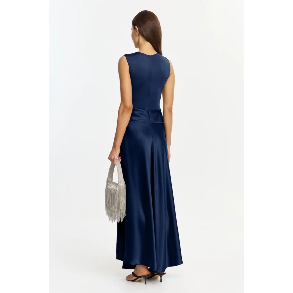 Acler Medici Maxi Dress in Sapphire, view 3