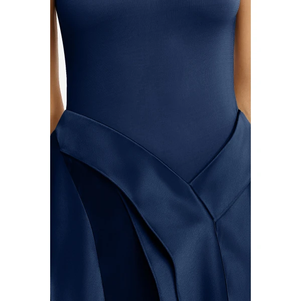 Acler Medici Maxi Dress in Sapphire, view 4