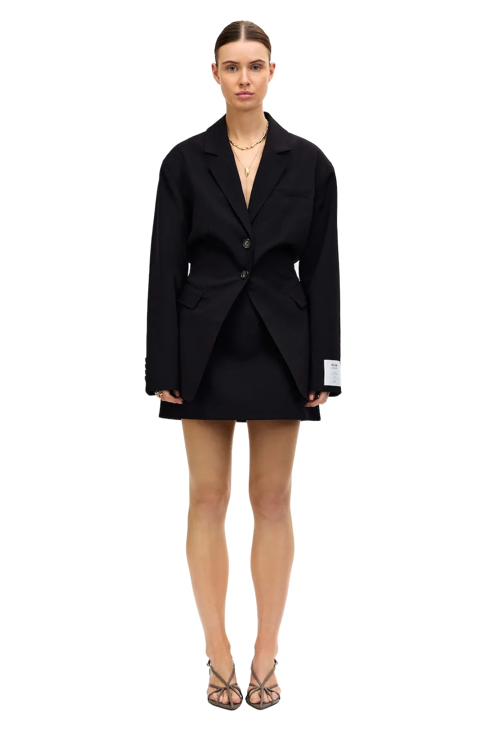 Acler Mial Jacket in Black, Black Jackets