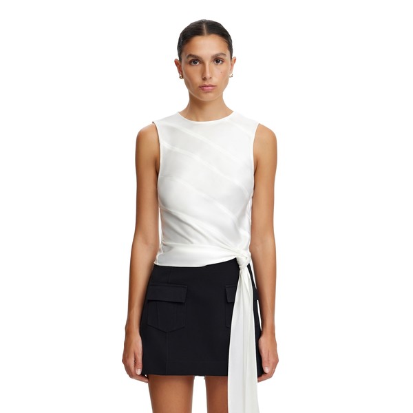 Acler Midton Top in Ivory