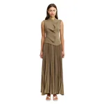 Acler Miner Maxi Dress in Pecan