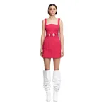 Acler Newbewick Mini Dress in Berry Pink