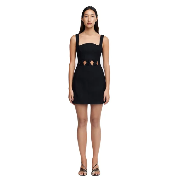 Acler Newbewick Mini Dress in Black