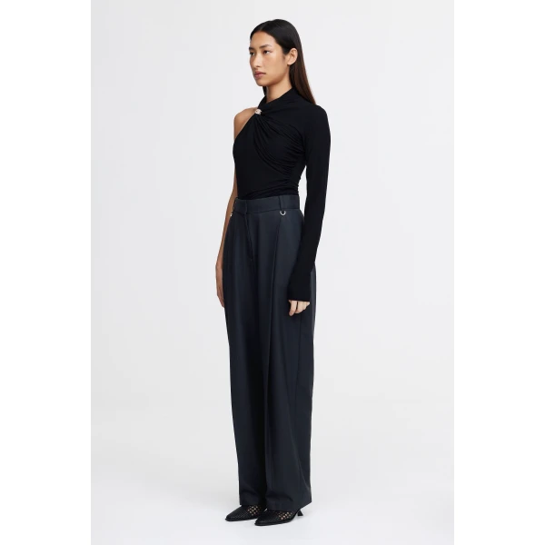Acler Newbewick Pant in Charcoal, view 2