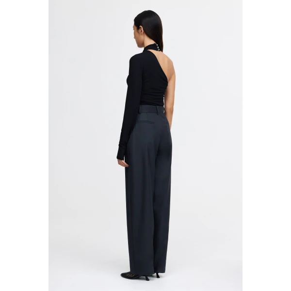 Acler Newbewick Pant in Charcoal, view 3