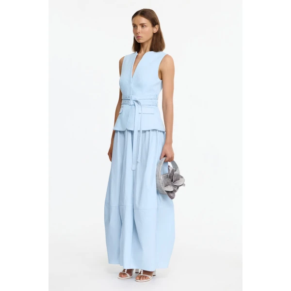 Acler Newduston Maxi Dress in Bluestar, view 2