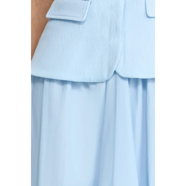 Acler Newduston Maxi Dress in Bluestar, view 4