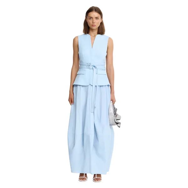 Acler Newduston Maxi Dress in Bluestar